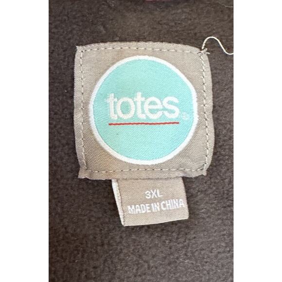 NWT Totes Storm Jacket Size 3XL Men’s Burgundy - Picture 4 of 11